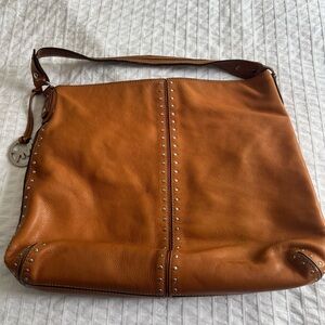 Michael Kors Tan Leather shoulder bag